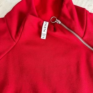 Athlete women’s LT Cozy Karma red sweatshirt